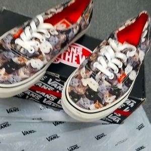 Van's Cats authentic sneaker sz 8 men 9.5 womens